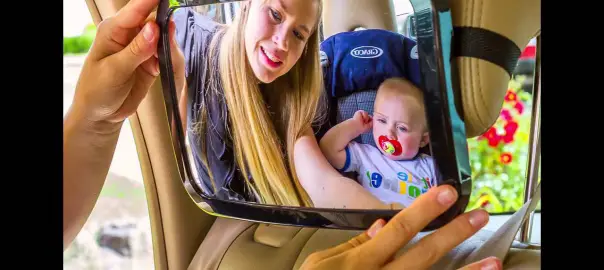 Fashion Review Gimbles/® Parents Clippasafe Clear View Baby Mirror Baby Proof Child Safety
