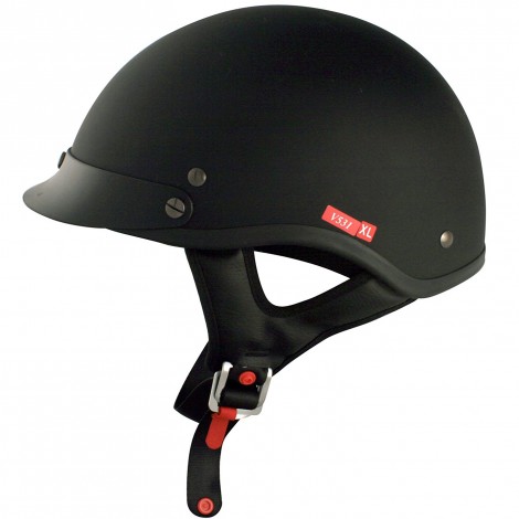 8. VCAN V531 Solid Half Helmet
