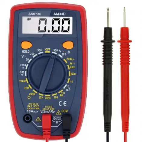 3. AstroAI Digital Multimeter