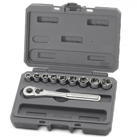 3. Craftsman Dr. Metric Socket Wrench Set