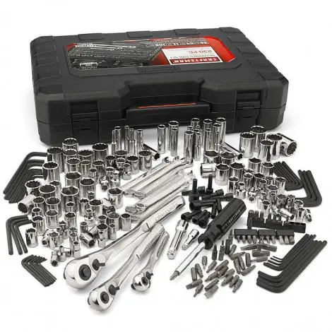 1. Craftsman 50230 Silver Mechanics Tool Set