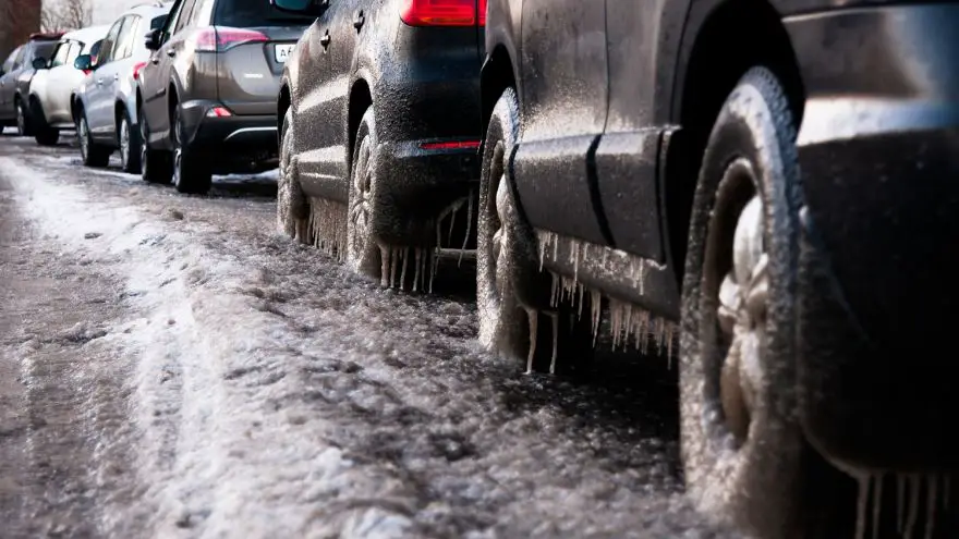 An in depth guide on how to deal with a frozen car door.